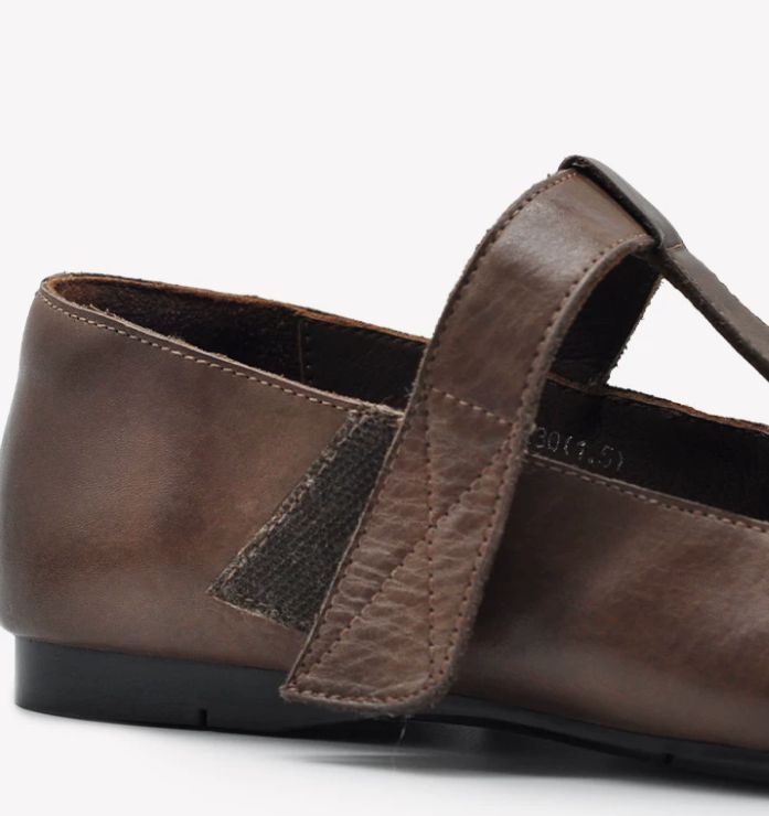 Handmade Leather Mary Jane shoes For Women Casual & Elegant