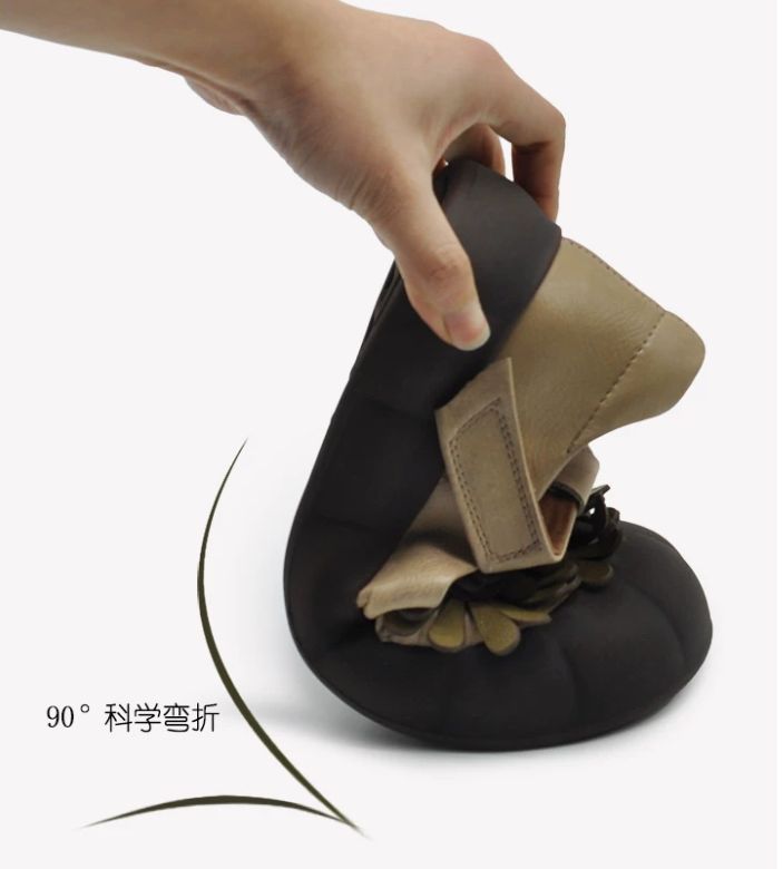 Handmade Leather Mary Jane Shoes For Women Casual & Elegant
