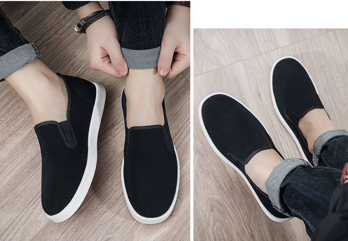 Handmade Old Beijing Cloth Shoes for Men