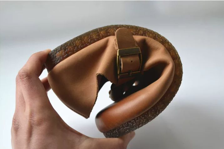 Casual Shoes, Genuine Leather, Flat Sole, Soft Top-Grain Cowhide, Wedge-Shaped Shoes, Women's Daily Versatile,Retro Style