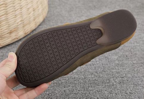 Handmade Vintage Leather Flat Shoes for Women