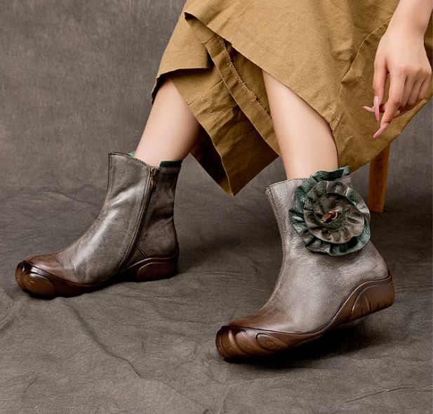 Handmade Leather Boots for Women