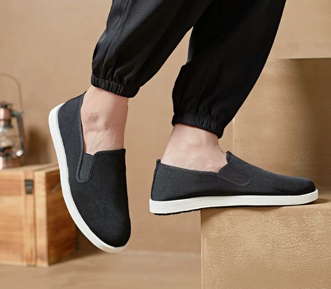 Handmade Old Beijing Cloth Shoes for Men