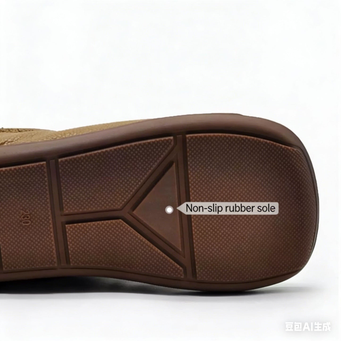 Leather Flat-Bottomed Sandals For Women New Style Suitable for Wearing Outside Open-toe Roman Sandals Comfortable and Versatile