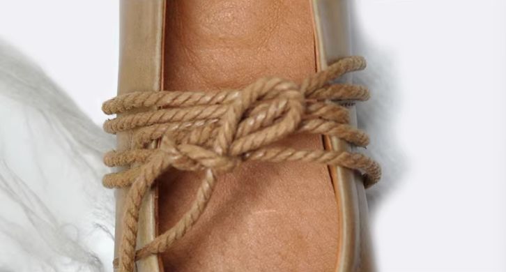 Flat Shoes For Women DIY Braided Leather Low Heel Casual Soft-Topped
