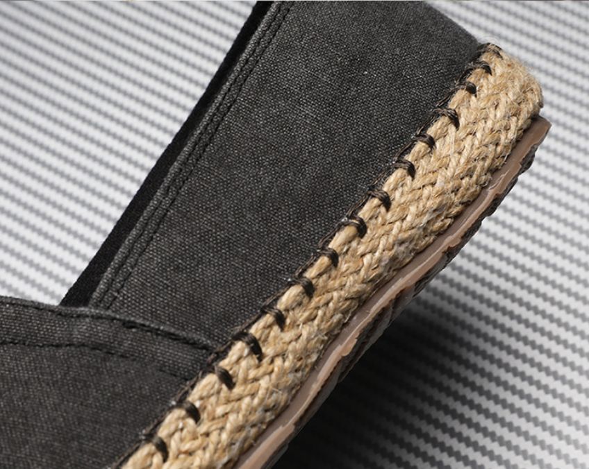 Summer Breathable Men's Casual Linen Shoes Old Beijing Style Men's shoes