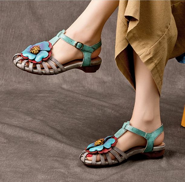 2026 Summer New Style Leather Sandals for Women