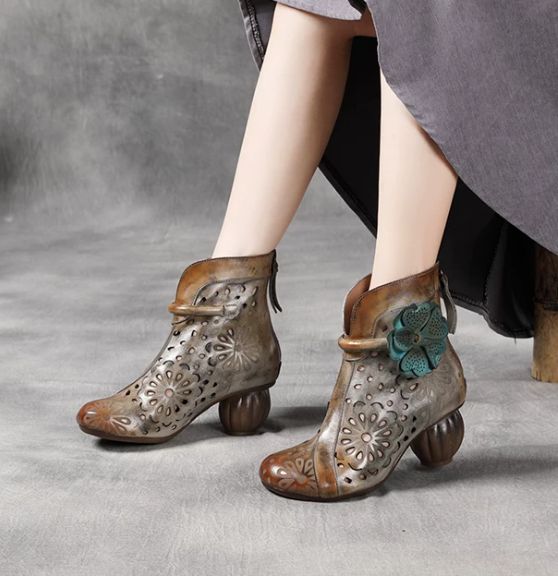 Handmade Leather Boots for Women