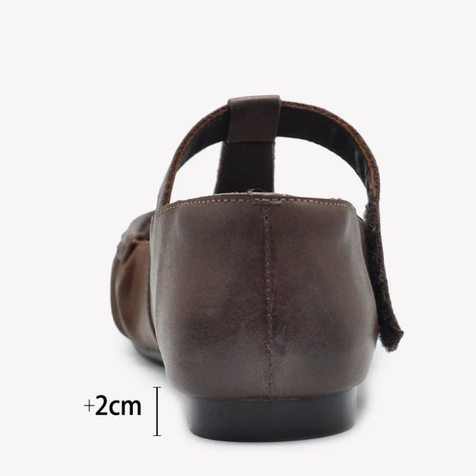 Handmade Leather Mary Jane shoes For Women Casual & Elegant
