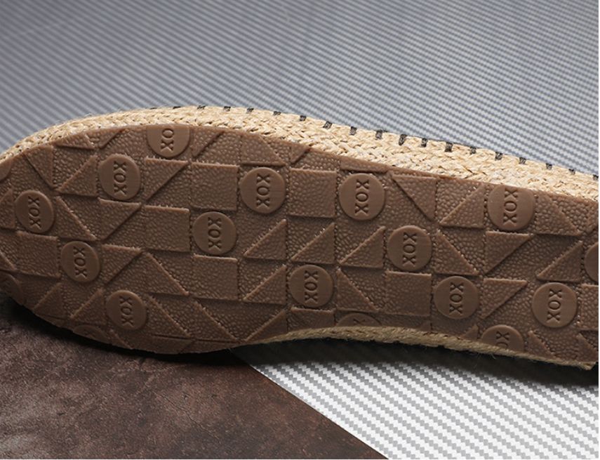 Summer Breathable Men's Casual Linen Shoes Old Beijing Style Men's shoes