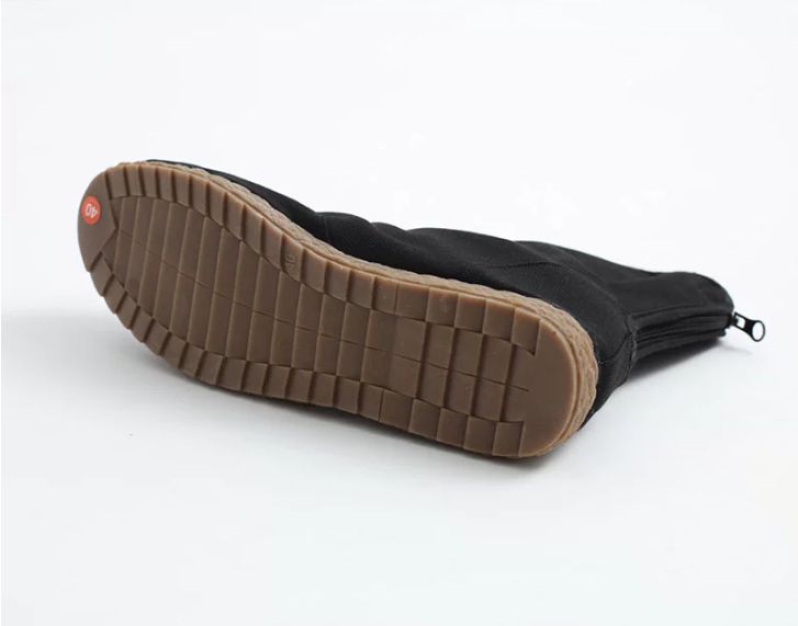 Breathable Old Cloth Boots With Cowhide Soles, Featuring Ethnic Style, Short Sleeves, Retro and Simple Design, Chinese Style Men's Boots