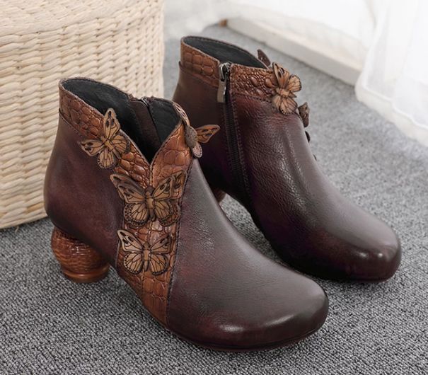 Handmade Leather Boots for Women