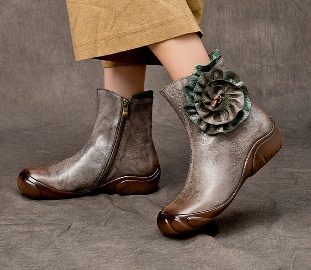 Handmade Leather Boots for Women