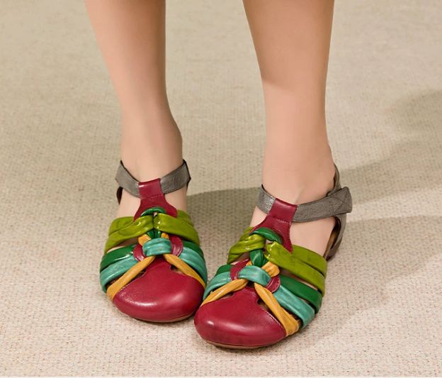 2026 Summer New Style Leather Sandals for Women