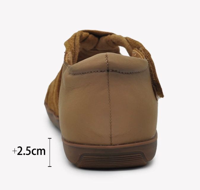 Retro Headband Sandals for Women, Genuine Leather Woven Roman-style Flat Shoes
