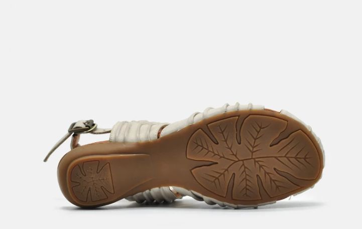 Handmade Vintage Leather Flat Sandals for Women