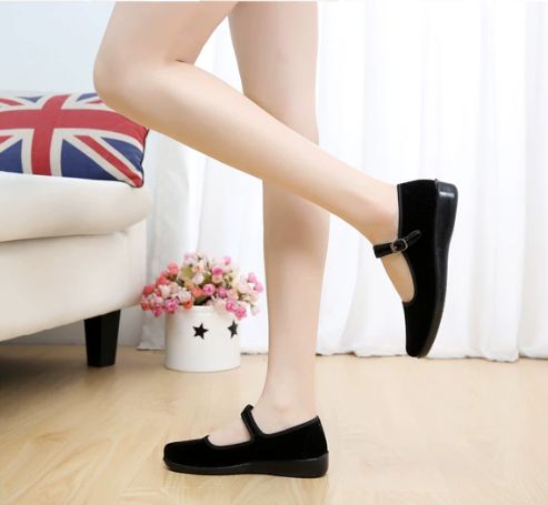 Handmade Old Beijing Cloth Shoes for Women