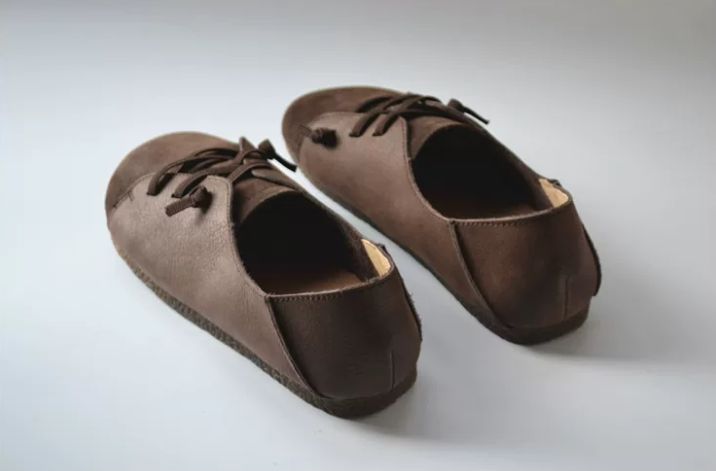 Handmade Leather Flat Shoes for Women