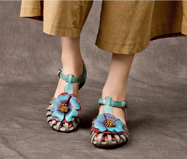 2026 Summer New Style Leather Sandals for Women