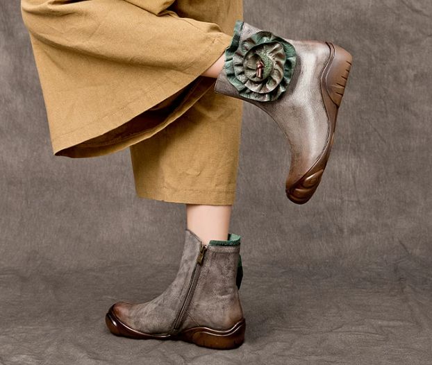 Handmade Leather Boots for Women