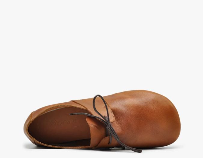 Handmade Vintage Leather Flat Shoes for Women