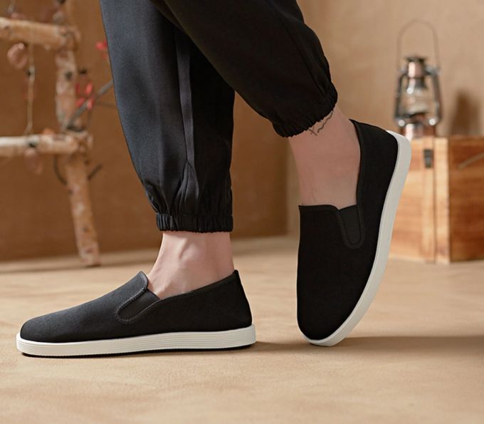 Handmade Old Beijing Cloth Shoes for Men