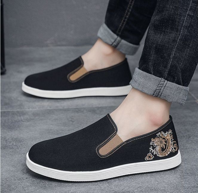 Handmade Old Beijing Cloth Shoes for Men