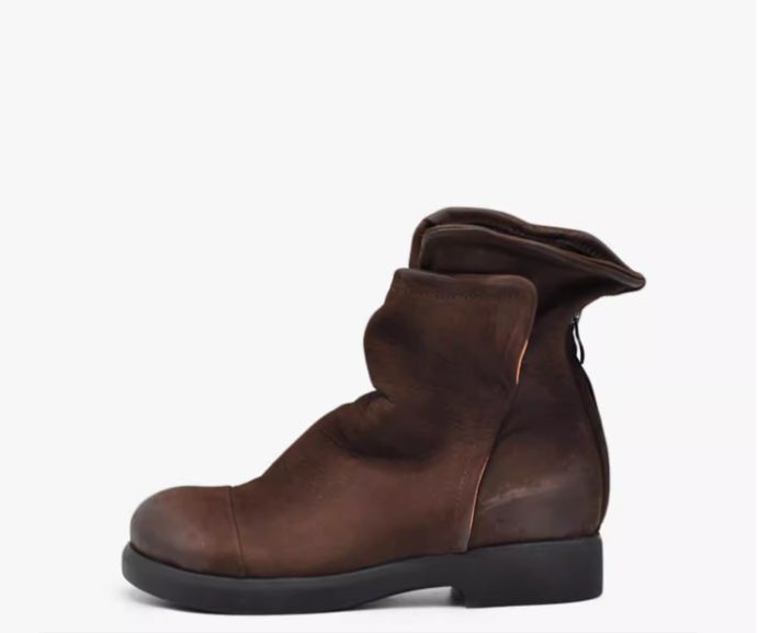 Vintage Martin Boots for Women in Winter handmade Padded Genuine Leather Boots