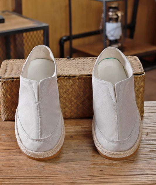 Handmade Canvas shoes Suitable for All Seasons Men's style shoes
