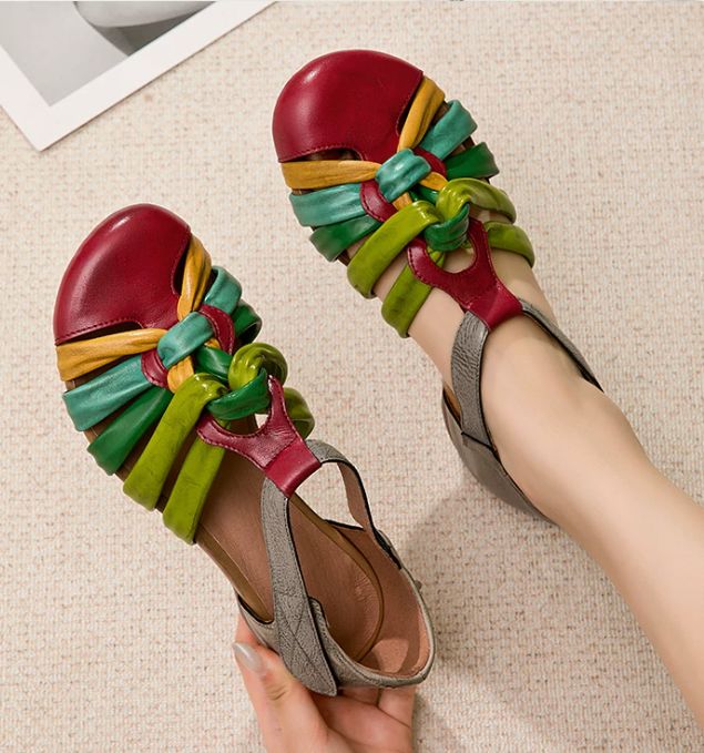 2026 Summer New Style Leather Sandals for Women