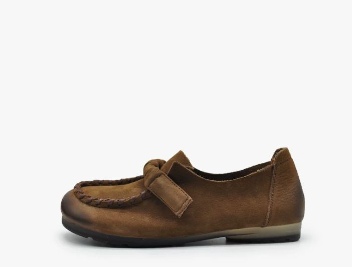 Handmade Leather Loafers fro Women Casual & Elegant