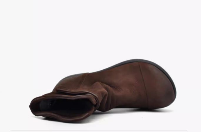 Vintage Martin Boots for Women in Winter handmade Padded Genuine Leather Boots