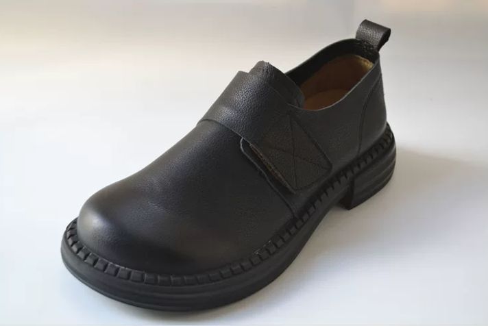 Handmade Leather Shoes for Women Vintage Leather Shoes Loafers for Women