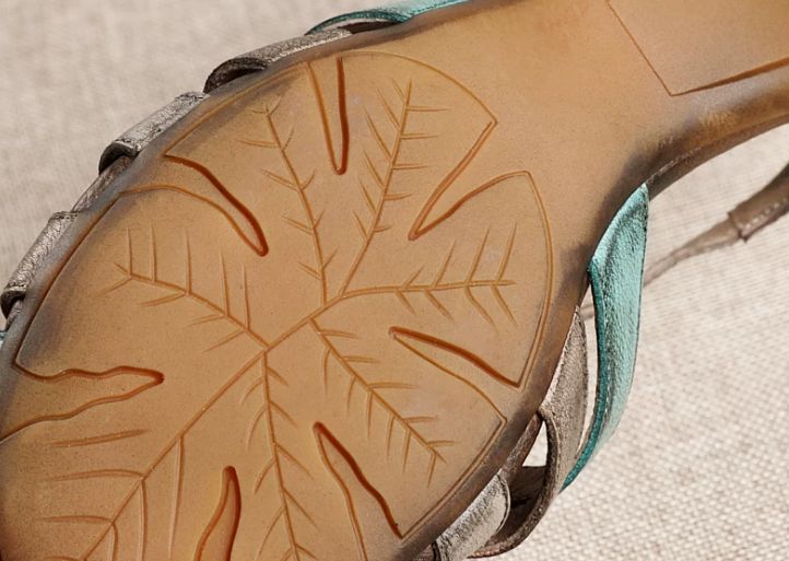 Hnadmade Vintage Leather Sandals For Women