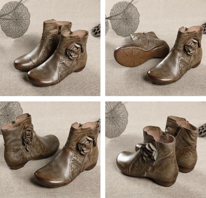 Handmade Leather Boots for Women