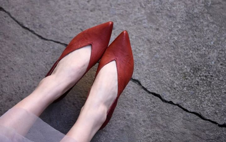 Handmade Leather Shoes For Women Comfort for All-Day Wear