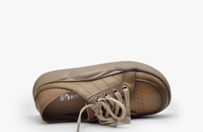 Retro Hong Kong Style Chic Shoes Thick-soled Casual Shoes Sports Shoes Women's Style Genuine Leather