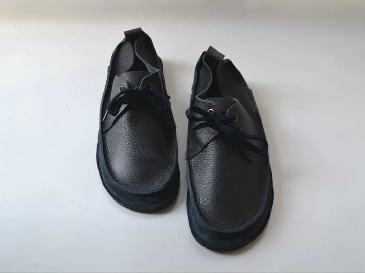 Handmade Leather Flat Shoes for Men
