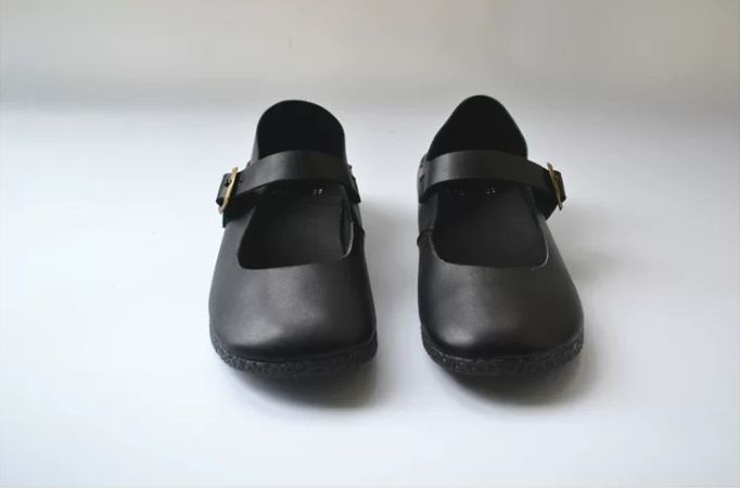 Leather Retro and Elegant Women's Mary Jane Shoes