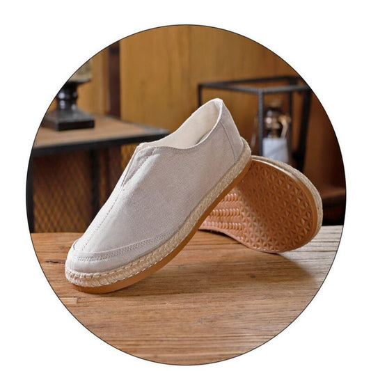 Handmade Canvas shoes Suitable for All Seasons Men's style shoes