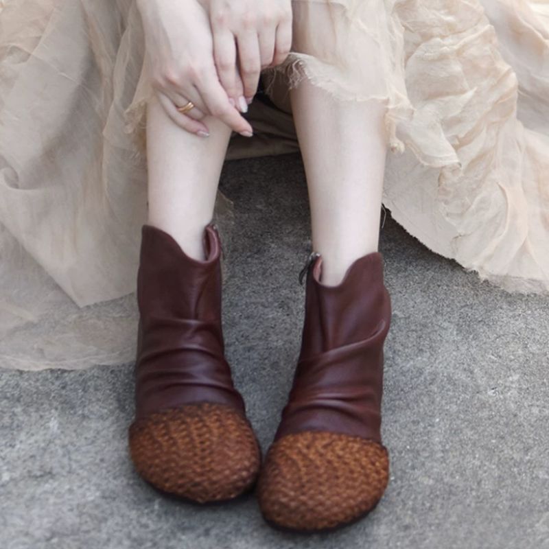 Handmade Leather Boots For Women Comfort for All-Day Wear