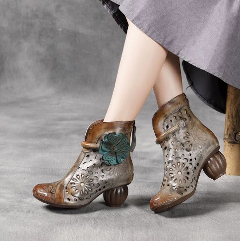 Handmade Leather Boots for Women