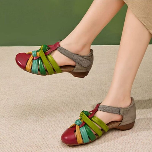 2026 Summer New Style Leather Sandals for Women