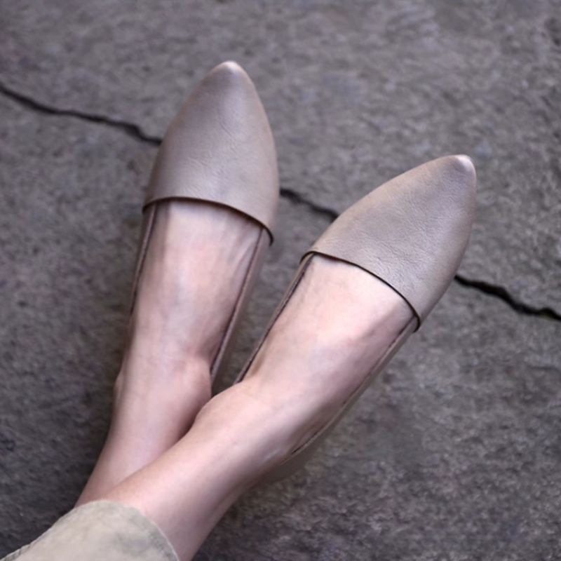 Handmade Leather Shoes For Women Crafted with Quality Full Grain Leather Designed for Everyday Wear
