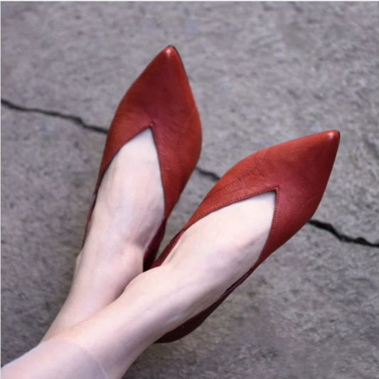 Handmade Leather Shoes For Women Comfort for All-Day Wear