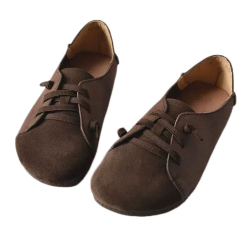 Handmade Leather Flat Shoes for Women
