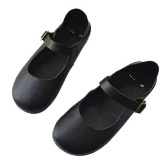 Leather Retro and Elegant Women's Mary Jane Shoes