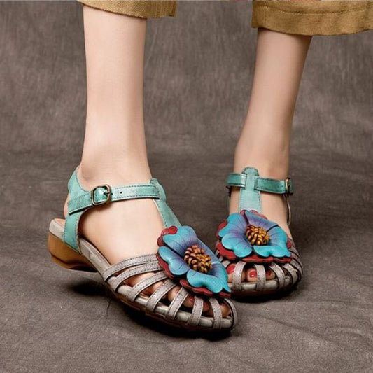 2026 Summer New Style Leather Sandals for Women